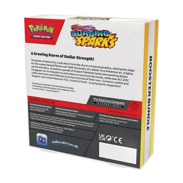 Pokemon TCG: Scarlet & Violet - Surging Sparks Booster Bundle (6 Packs) | GHG Collectibles