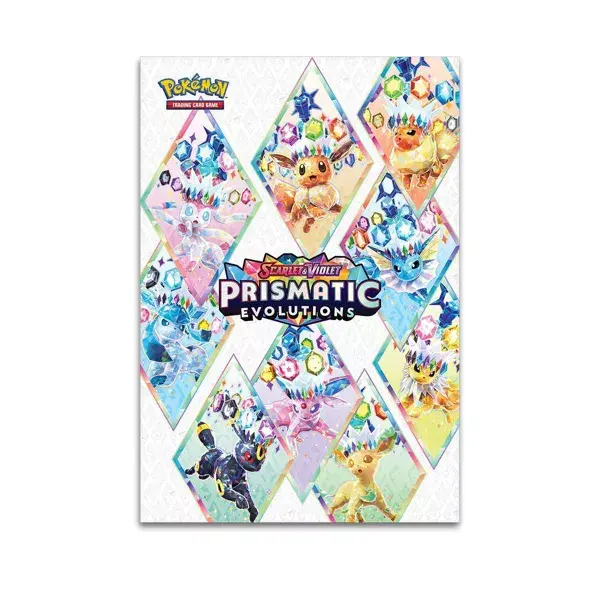 Pokemon TCG: Scarlet & Violet - Prismatic Evolutions Poster Collection | GHG Collectibles