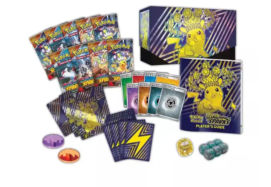 Pokemon TCG: Scarlet and Violet Surging Sparks Elite Trainer Box | GHG Collectibles