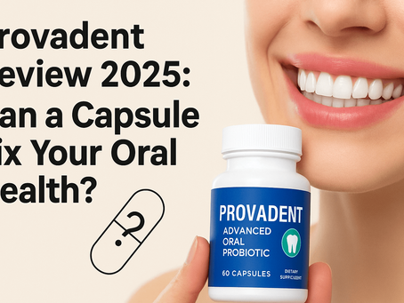 Can a Capsule Really Improve Your Oral Health?