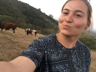 Our volunteer & horseback tourguide MERET