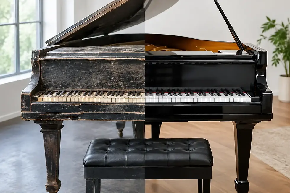 Can Old Pianos Be Refurbished? What Matters