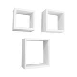 Miniatura: Kit de Nichos Decorativo Parede Prat-K - 3 Unidades