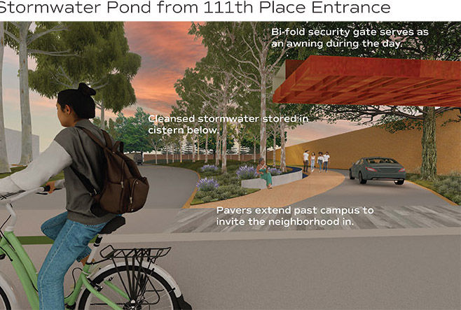 Stormwater Pond illustrative