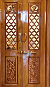 Puja UnitPuja Unit, Puja Area, Puja unit doors, Modern puja unit