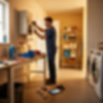 installing a residential water heater — get an instant estimate for water heater installation