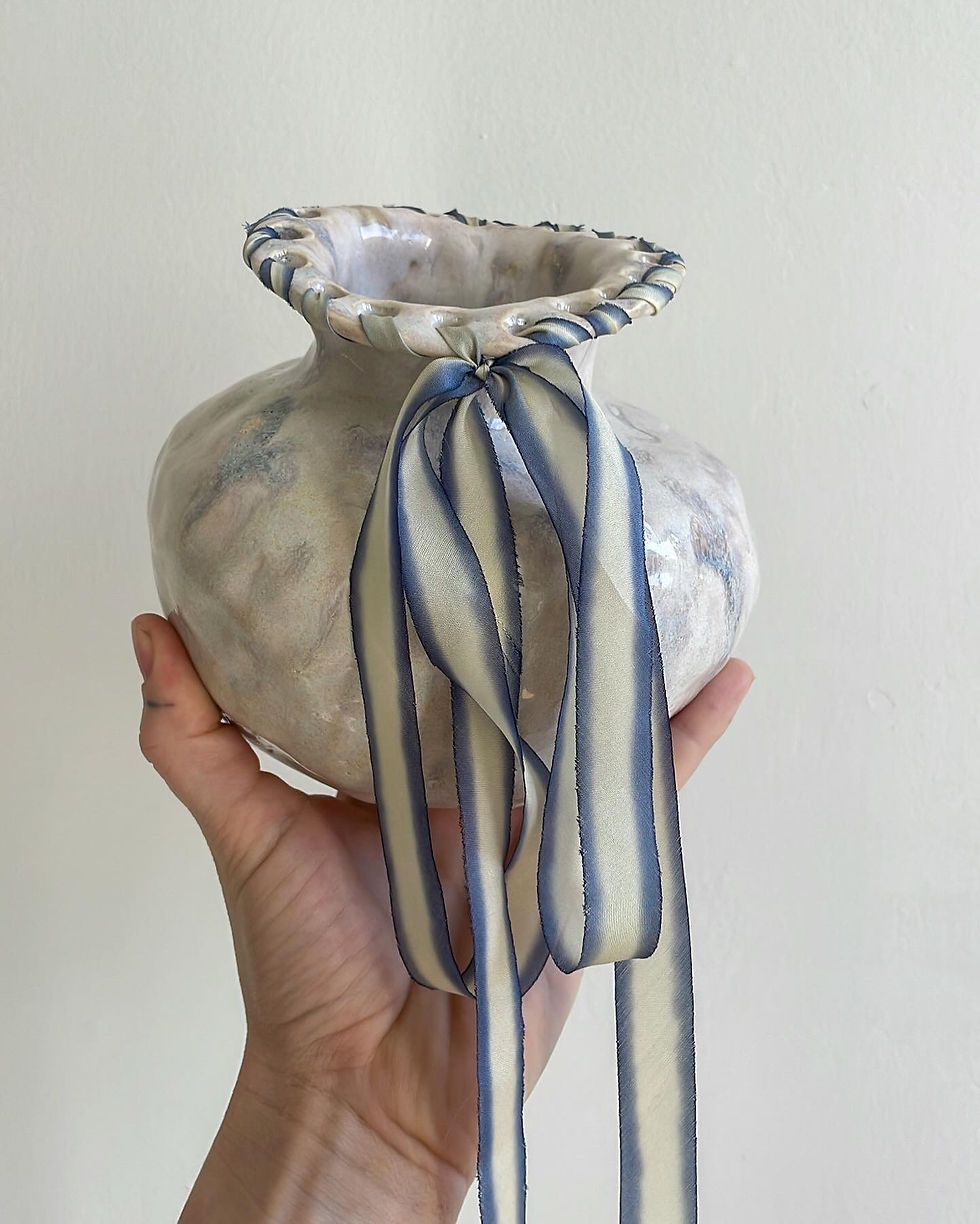 Thumbnail: Lilac Woven Vessel