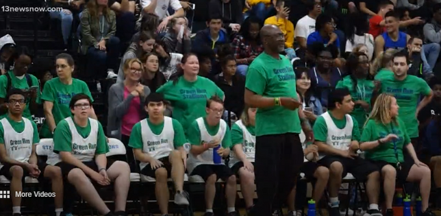 Green Run hosts inclusive basketball game