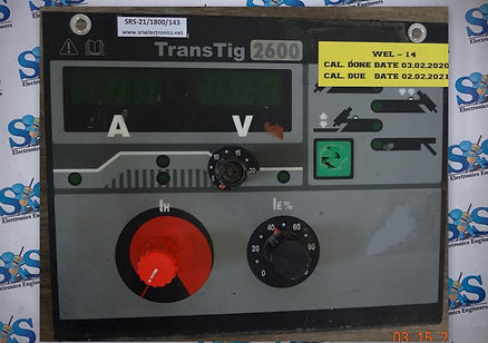 Trans Tig 2600 Control Module Fronius Make Weldinig Machine (Sr. no.18312958)