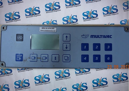 Multivac chamber machine control panel (Model No. MC06 K20) (PN. 105326253)