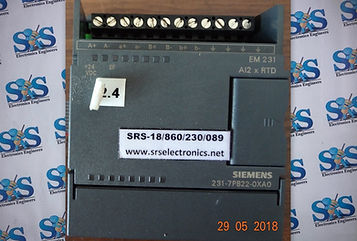Siemens Analog Input Module (Model No. 6ES7231-7PB22-0XA0)