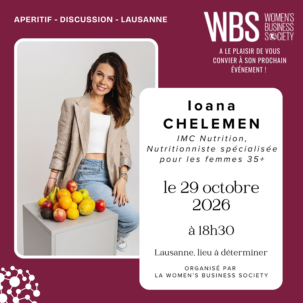 Lausanne Apéritif - Discussion avec Ioana Chelemen