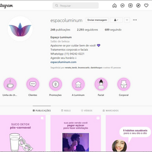 capa Rede Social Luminum