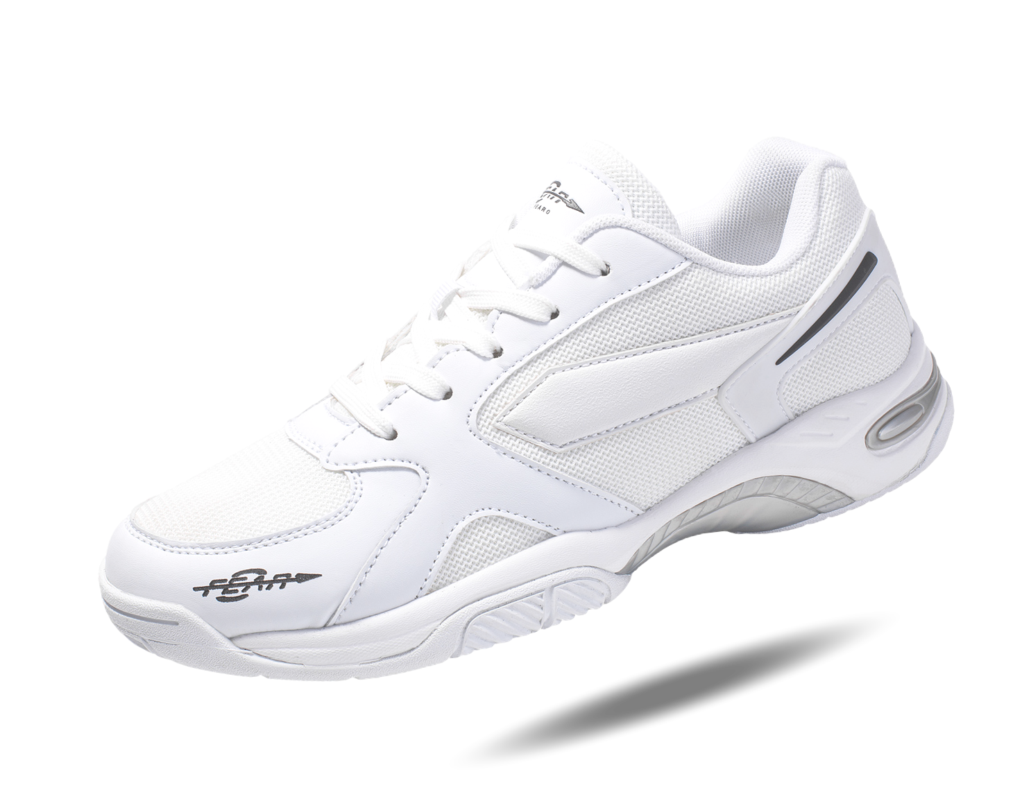 Fear0 NJ Men's High Arch Firm Orthopedic Comfort All White Shoes