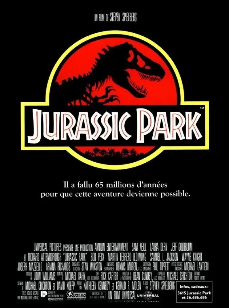 Affiche française du film, 1993.