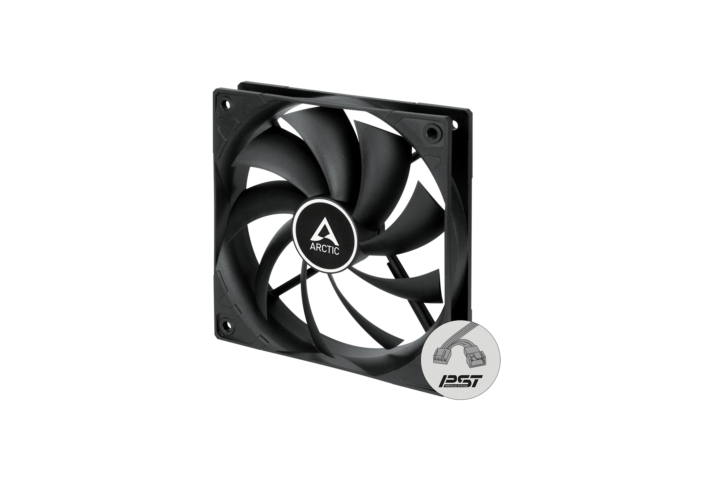 Arctic F12 PWM Fan (Black)