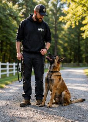 Focused on dog walks