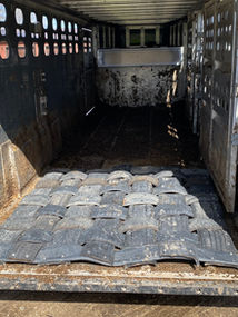 trailer cattle mat