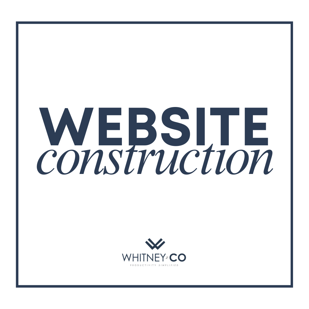 Website Construction