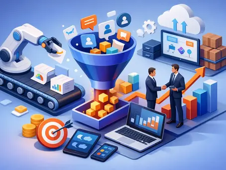 Automação de vendas B2B sem perder controle