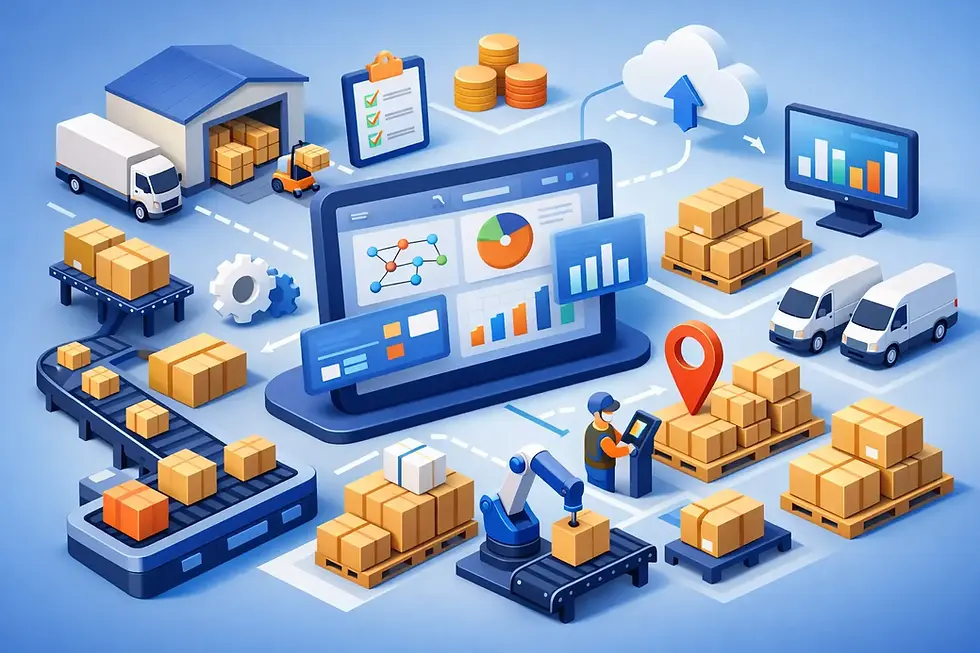 8 melhores ERP para distribuidores