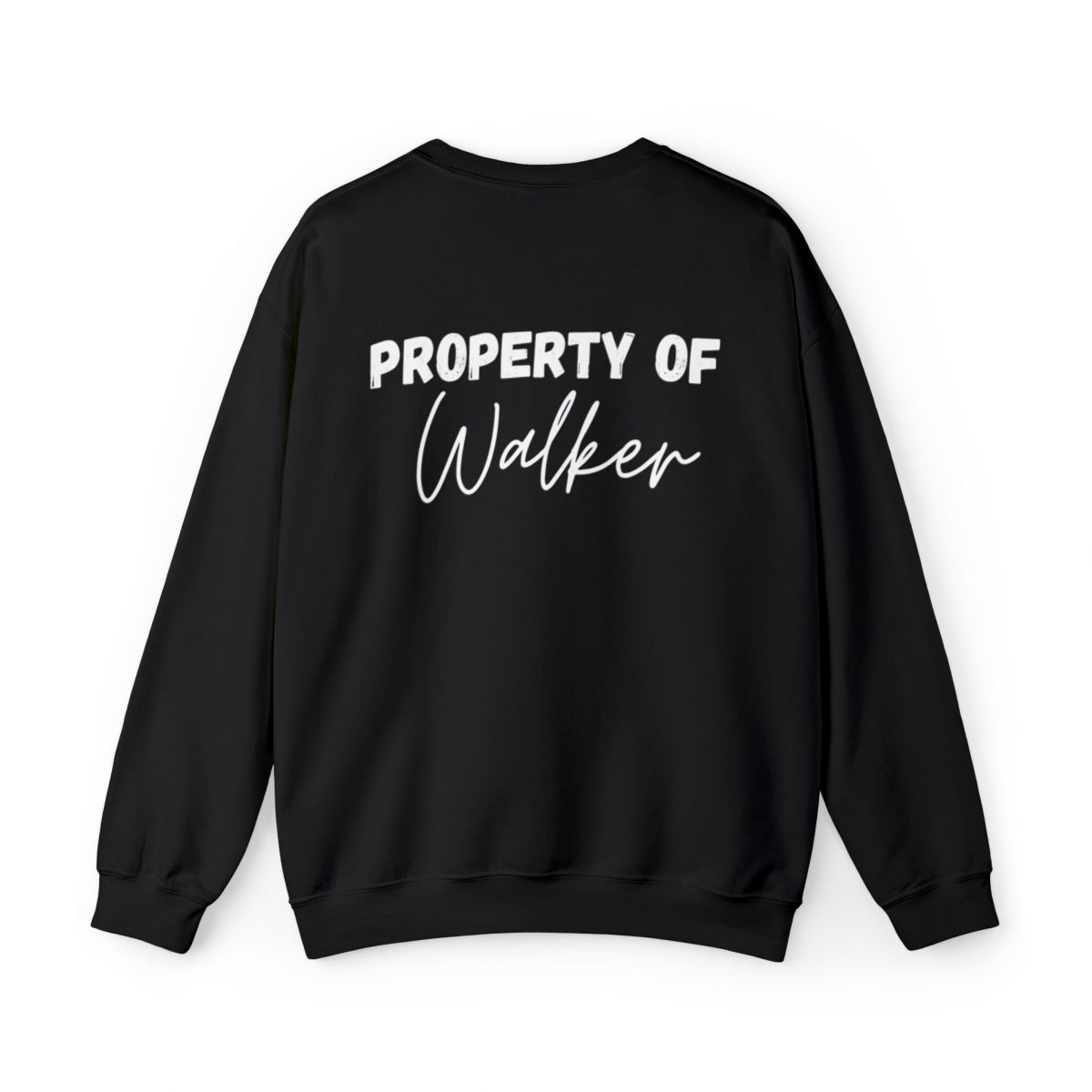 Property of Walker Unisex Heavy Blend™ Crewneck Sweatshirt