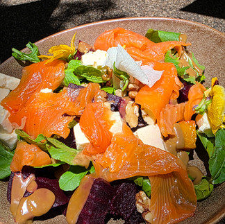 Salmon salad