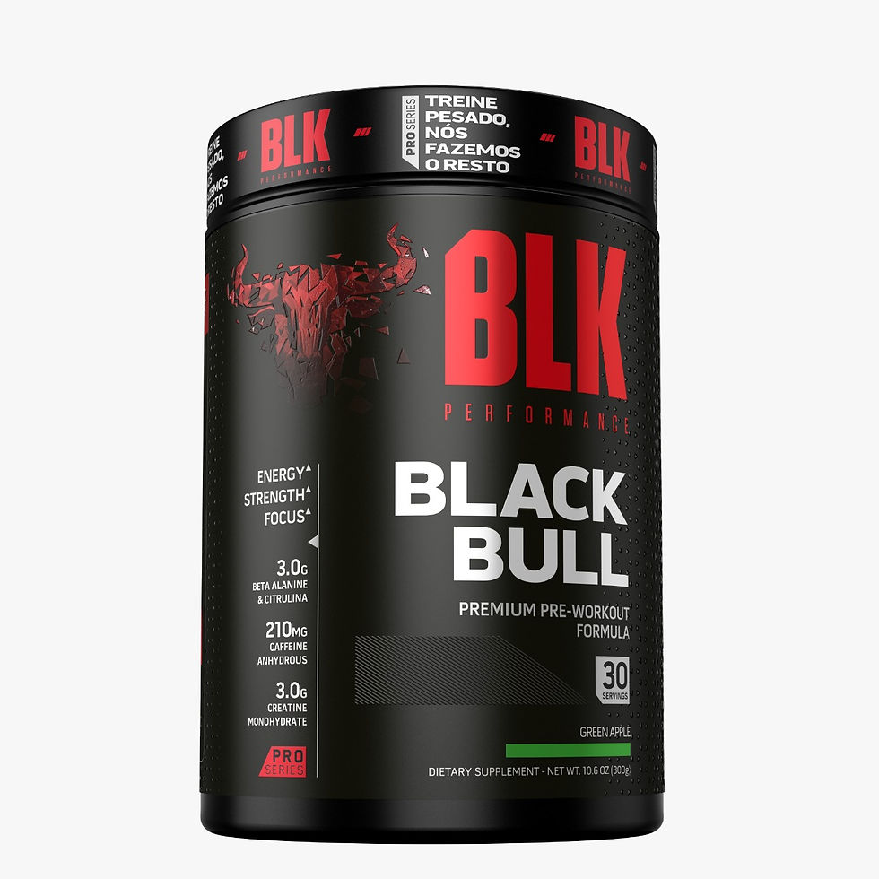 Black Bull Pré Workout 300g - BLK