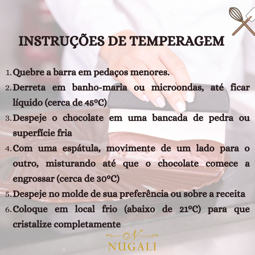 Miniatura: Combo 3x Barra de Chocolate Vegano 70% Cacau 500g - Nugali