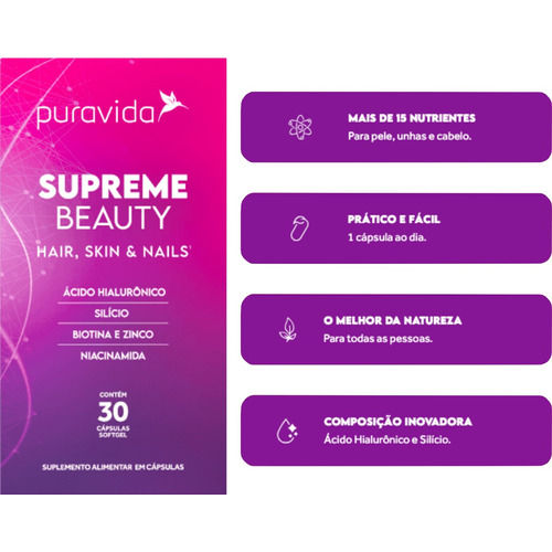 Supreme Beauty 30caps - Puravida