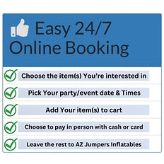 Easy 24/7 booking