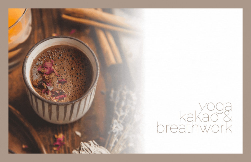 Yoga, Kakao und Breathwork Session – bewusste Bewegung, zeremonieller Kakao und geführte Atemarbeit für Entspannung, emotionale Öffnung und innere Verbindung, Breathwork Event mit Yoga Elementen, Stressreduktion, Herzöffnung, Körperbewusstsein, ganzheitliche Erfahrung, aktuelles Event zu Breathwork und Bewusstseinsarbeit, Wesel.