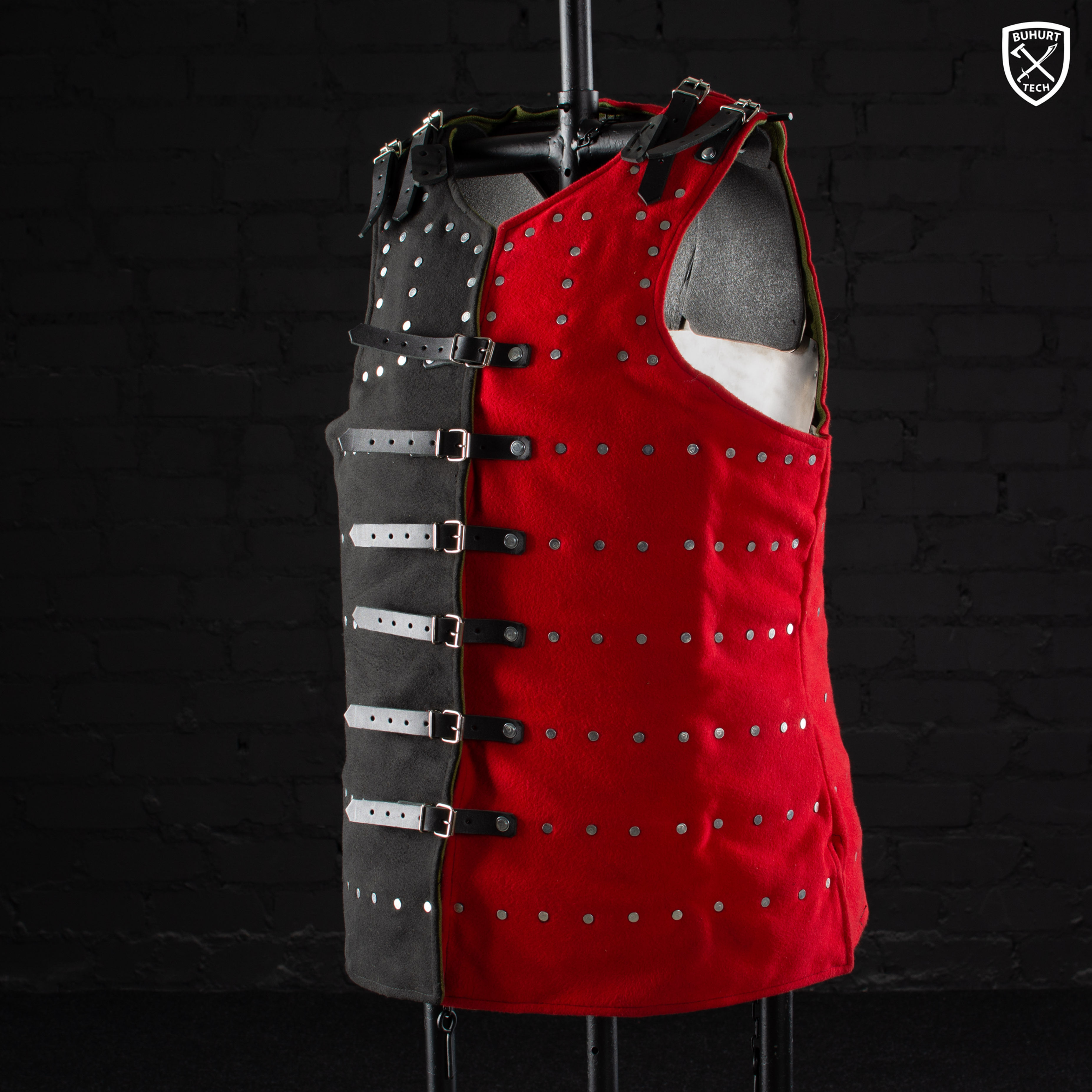 medieval brigandine wimbledon for armored combat and buhurt sport