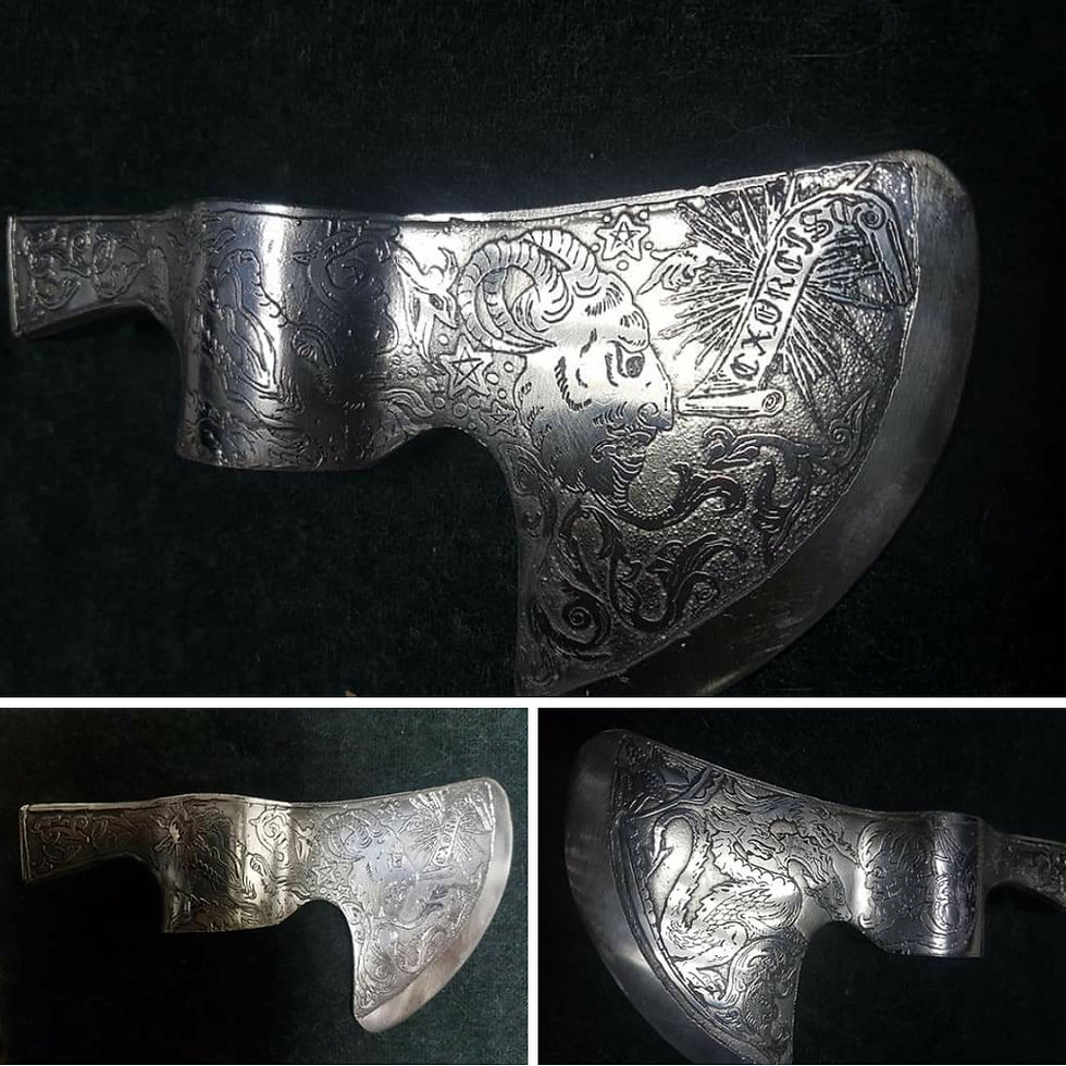 Thumbnail: medieval buhurt sport battle knight axe for armored combat