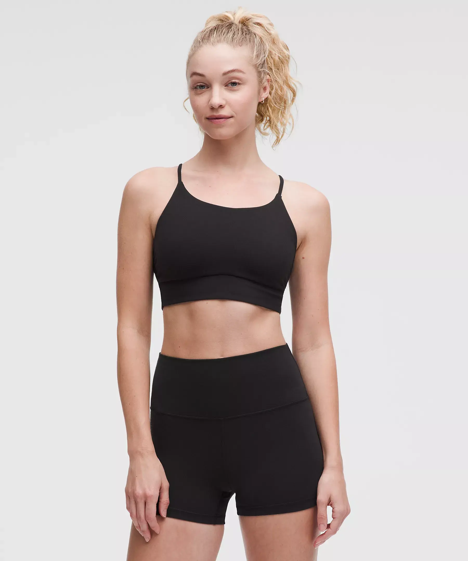 Nulu Ruched Scoop-Neck Bra *Light Support, A/B Cup