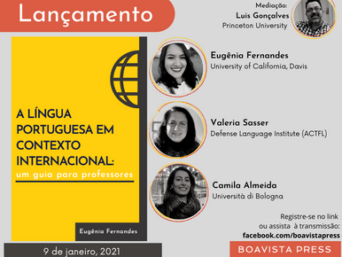 Lançamento: A língua portuguesa em contexto internacional: um guia para professores
