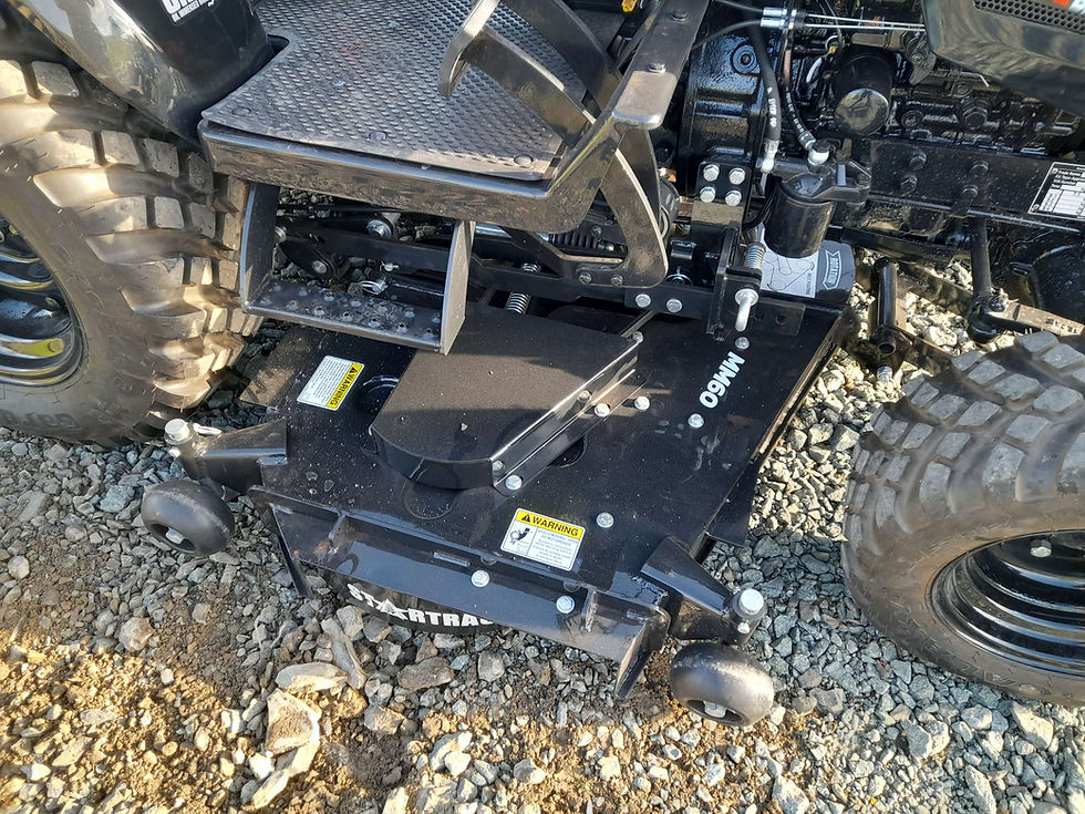 Thumbnail: Startrac Mitsubishi 263HT + Cutting Deck