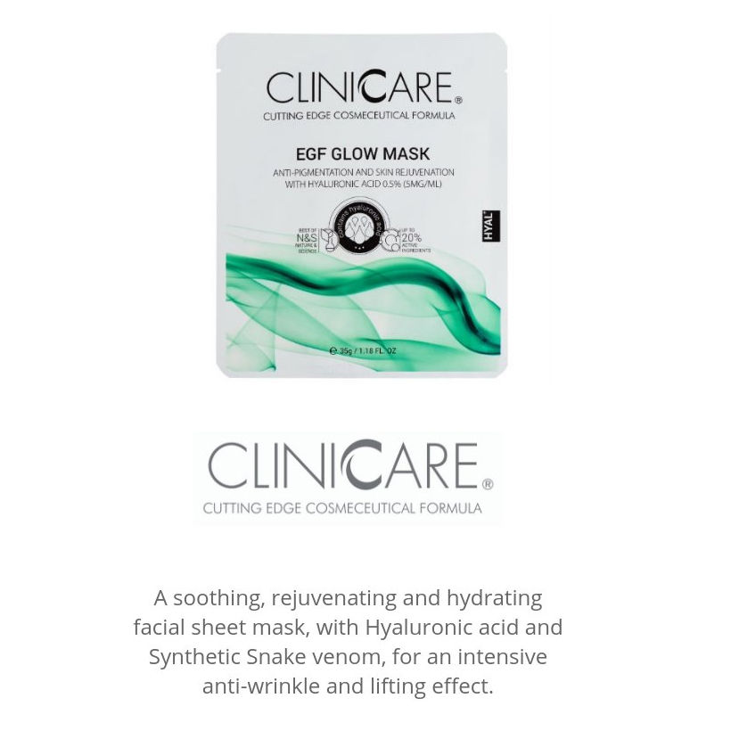 Thumbnail: Clinicare EGF GLOW Face Mask