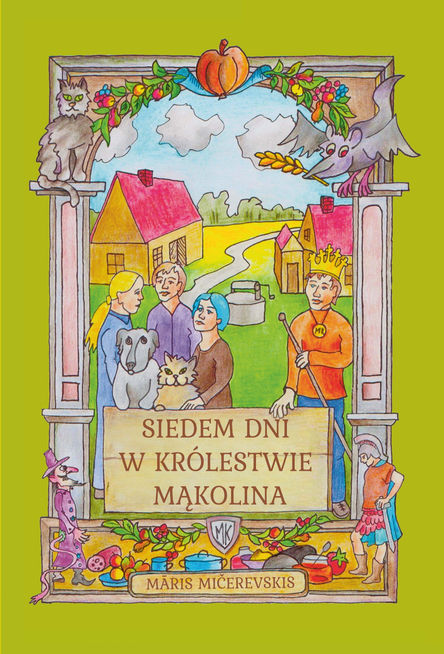 Książka Marisa Micerevskisa w tłumaczeniu Marty Wiślickiej.

Mąkolin to nazwa wiejskiego domu, który znajduje się na Łotwie, nieopodal Pałacu Rundale. Niegdyś istniało tam królestwo z prawdziwym królem, wybranym uczciwie – choćzaledwie dwoma głosami. Pierwszym królem Królestwa Mąkolina – a zarazem autorem tej książki – jest Maris, gawędziarz o niezwykle bujnej wyobraźni. Zna on mnóstwoopowieści, bajek i podań – jedne są zasłyszane od babci i mamy, inne odkryte podczas studiów historycznych i wędrówek śladami łotewskiego folkloru.
Książka ta opowiada o siedmiu dniach z dziejów Królestwa Mąkolina, o życiu codziennym jego mieszkańców – zarówno ludzi, jak i ich czworonożnych towarzyszy – a także o zdarzeniach, w których wspomnienia z dzieciństwa przeplatają się z opowieściami minionych czasów i tradycjami ludowymi.