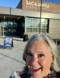Coffee with SPS at Sacajawea Middle School