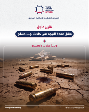 تقرير عاجل – ولاية جنوب دارفور