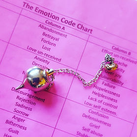 Blocked Emotions Sheet and Pendulum