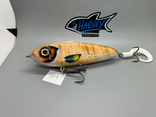 Curly Maple 8" Skinny Brick