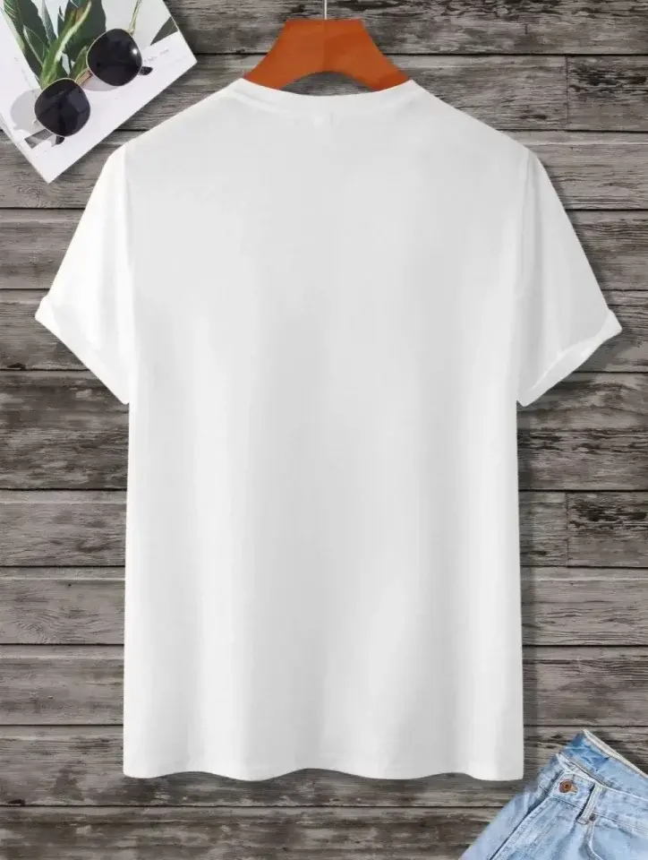 Küçük resim: Unisex Baskılı Oversize T-Shirt - Beyaz