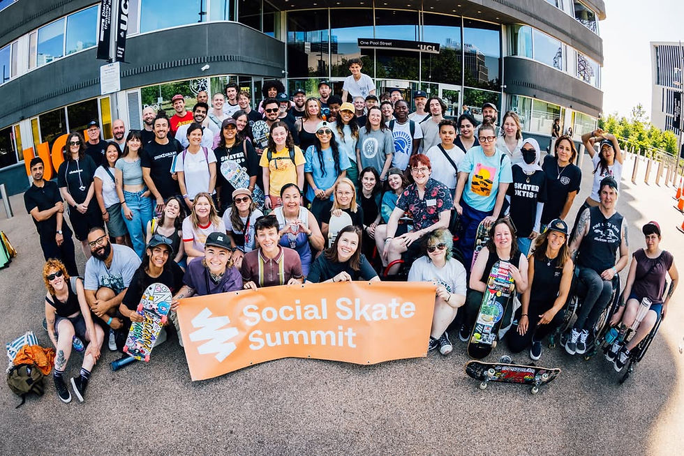 Connect Skateboarding Attends The First Ever Social Skate Summit