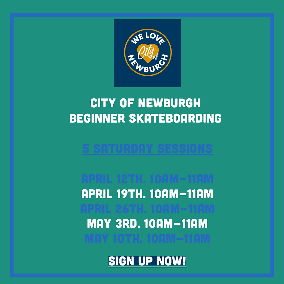 Newburgh rec skateboard lessons