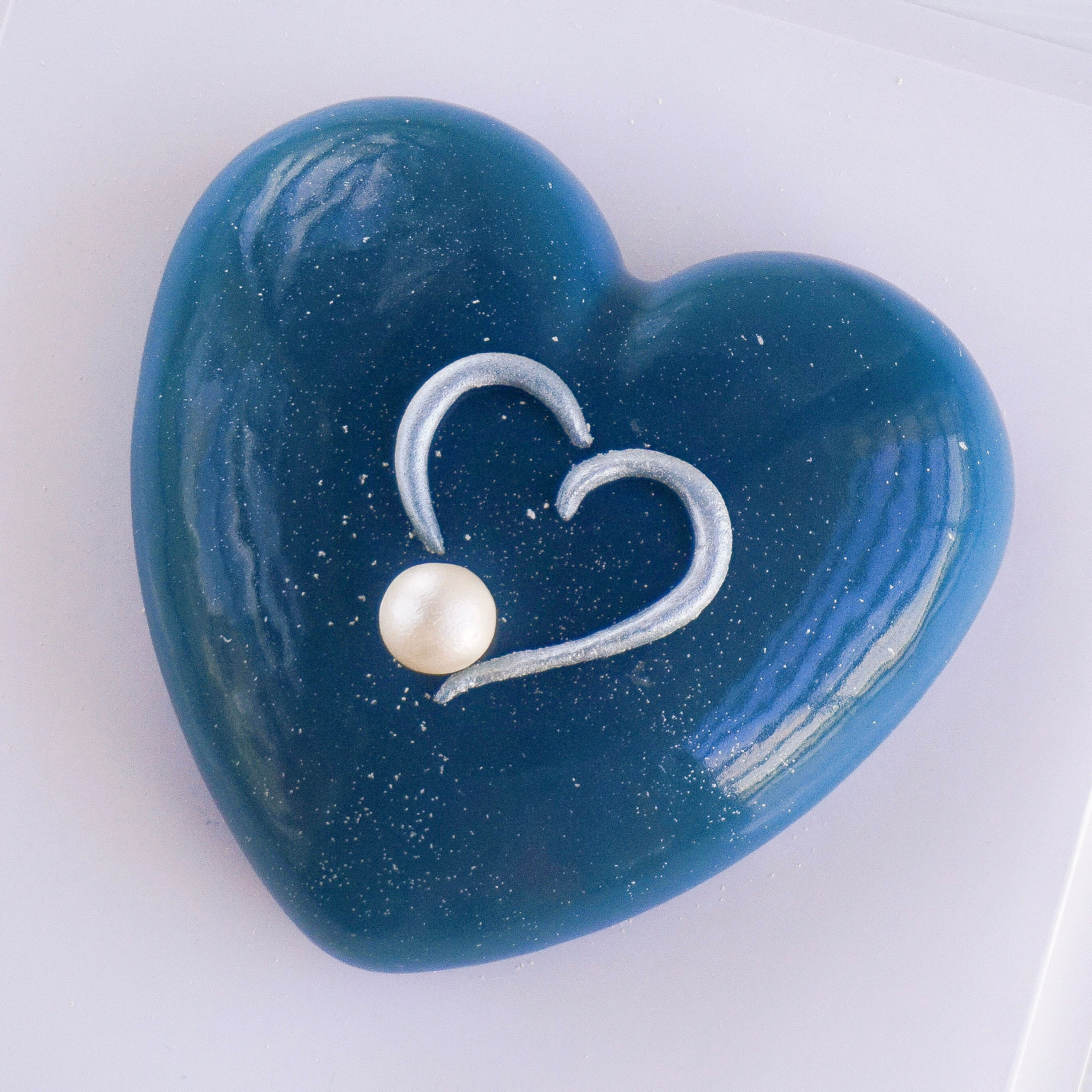 H01. Heart shaped entremets, 6.5"
