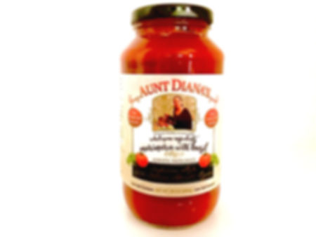 Aunt Diana's homemade Marinara 24 oz pasta sauce