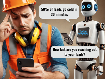 contractor responding slowly to leads