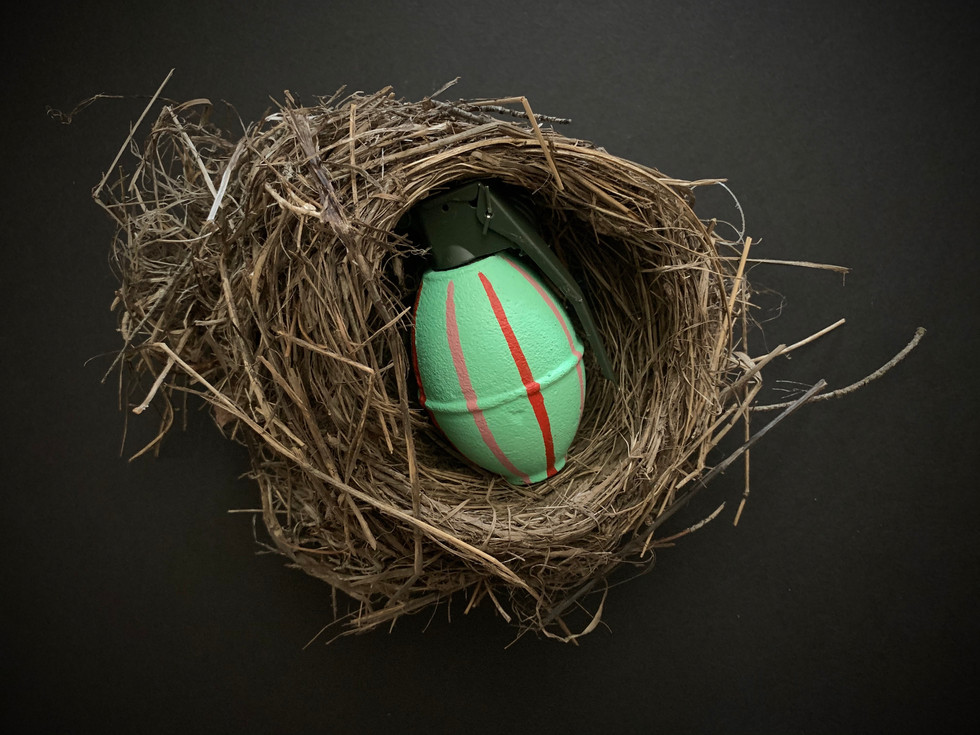 Easter egg (green)